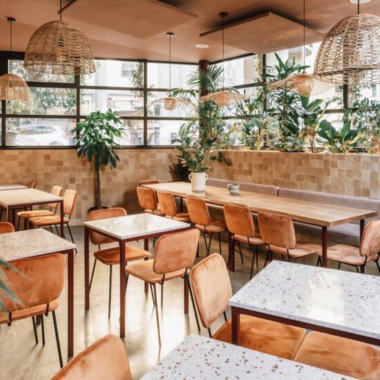Couleurs de la nature pour le restaurant fusion Cantera
