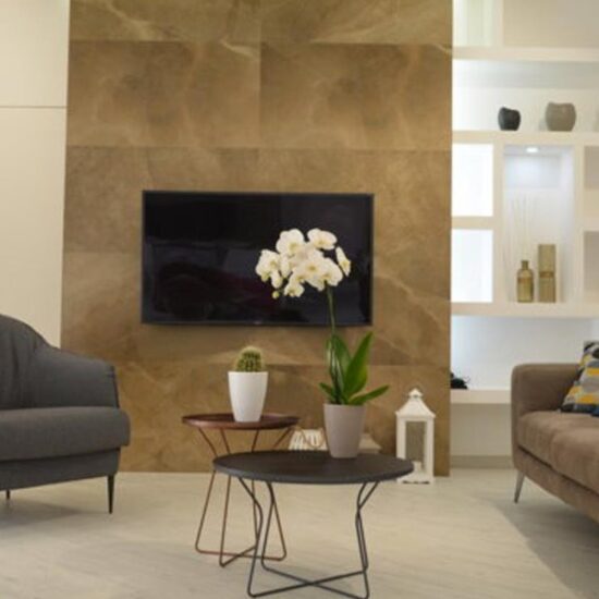 Imitation marbre et carreaux de ciment pour refaire le look d'une maison baronniale en Sicile