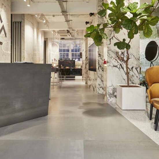 Marazzi redessine l'espace londonien de St. John Street